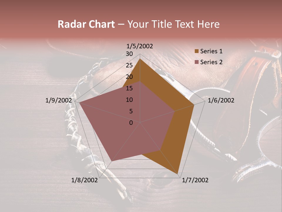 Ride Wild Cowboy PowerPoint Template