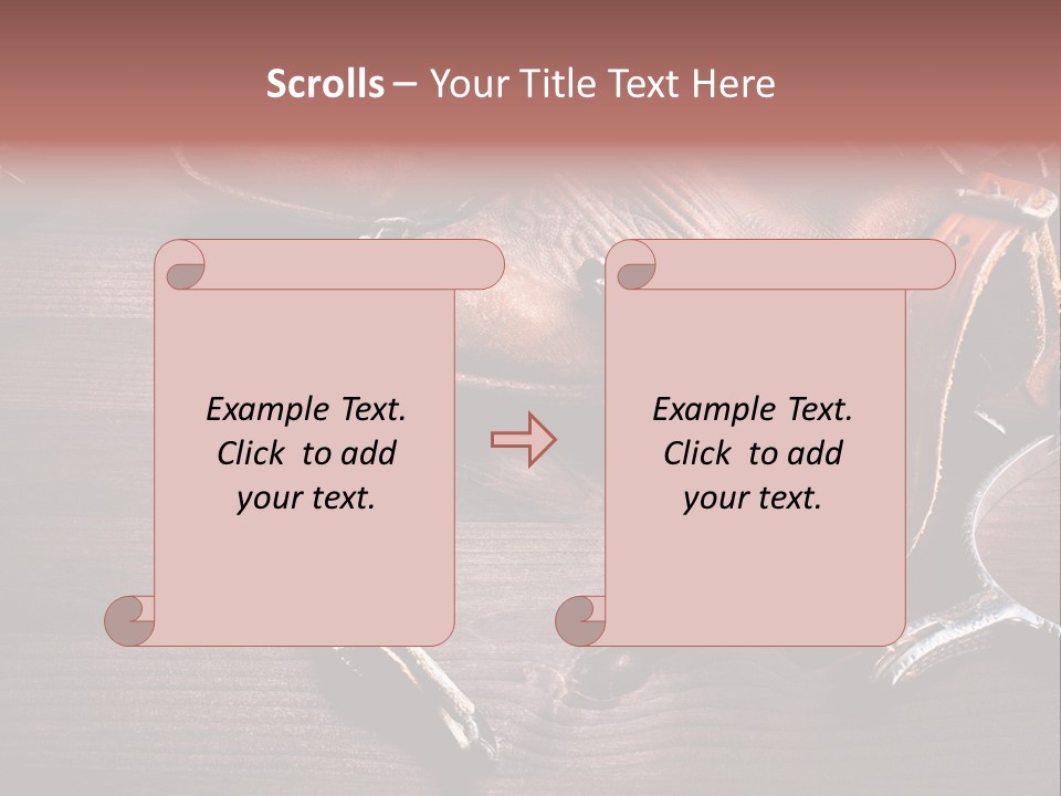 Ride Wild Cowboy PowerPoint Template