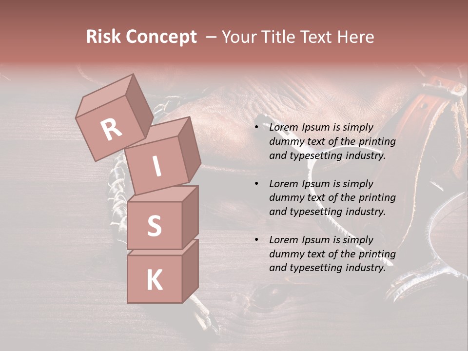 Ride Wild Cowboy PowerPoint Template