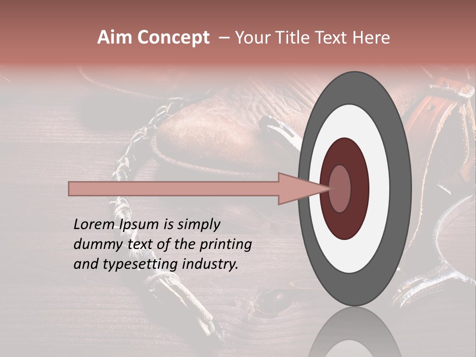 Ride Wild Cowboy PowerPoint Template