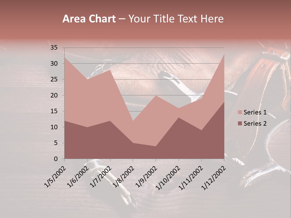 Ride Wild Cowboy PowerPoint Template