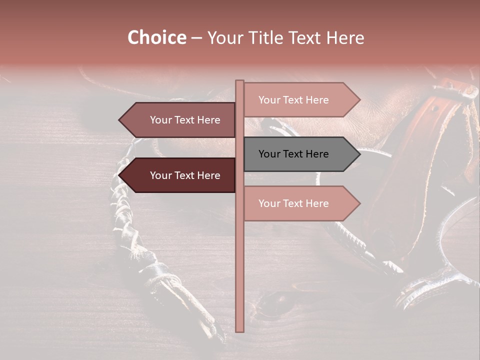 Ride Wild Cowboy PowerPoint Template