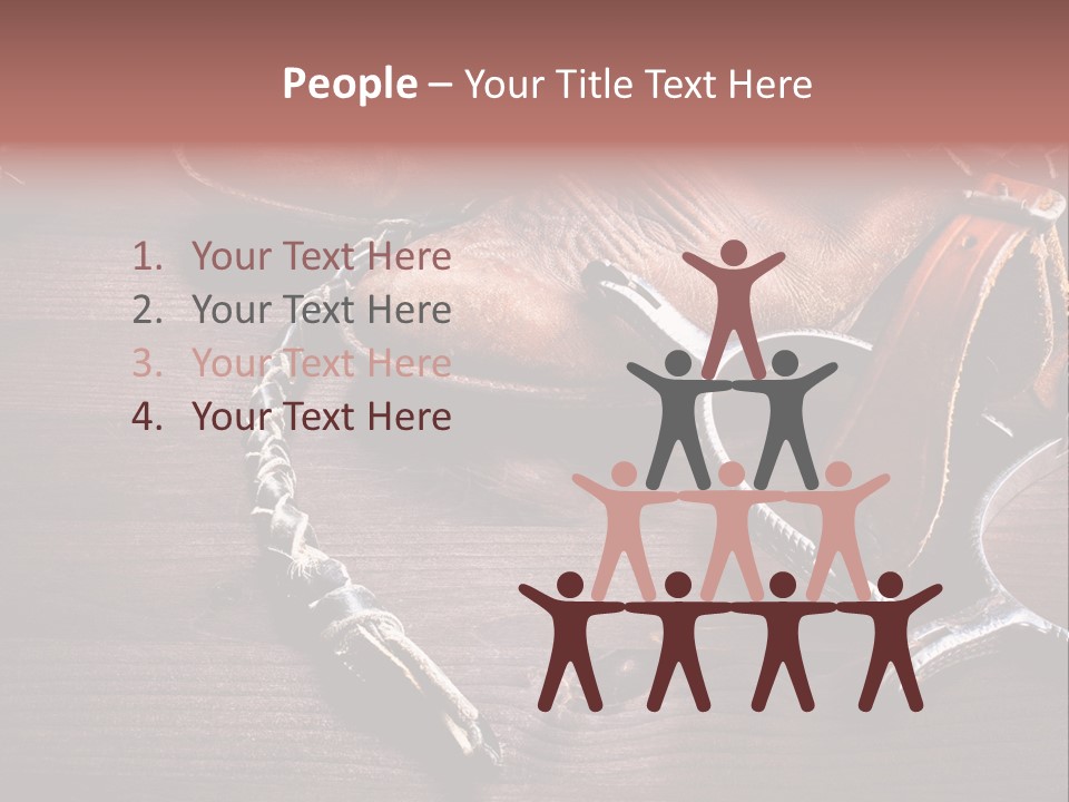 Ride Wild Cowboy PowerPoint Template