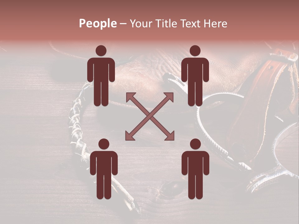 Ride Wild Cowboy PowerPoint Template