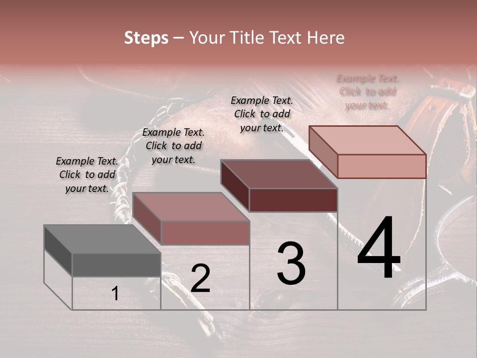 Ride Wild Cowboy PowerPoint Template