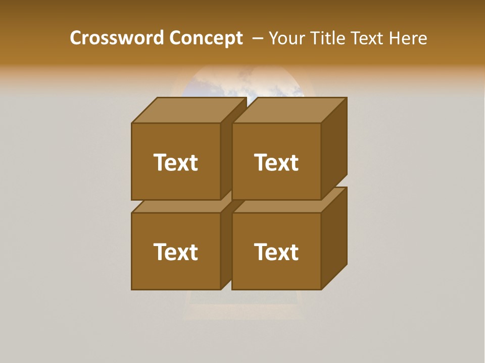 Real Chance Sunny PowerPoint Template