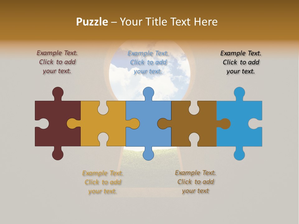 Real Chance Sunny PowerPoint Template