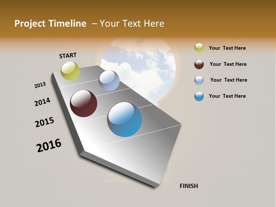 Real Chance Sunny PowerPoint Template