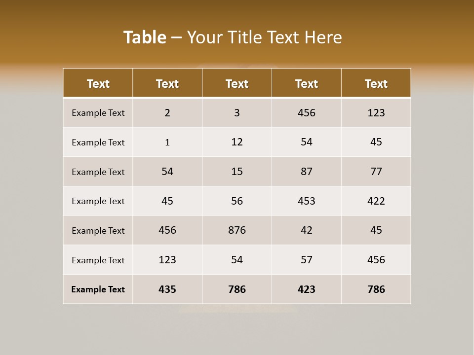 Real Chance Sunny PowerPoint Template