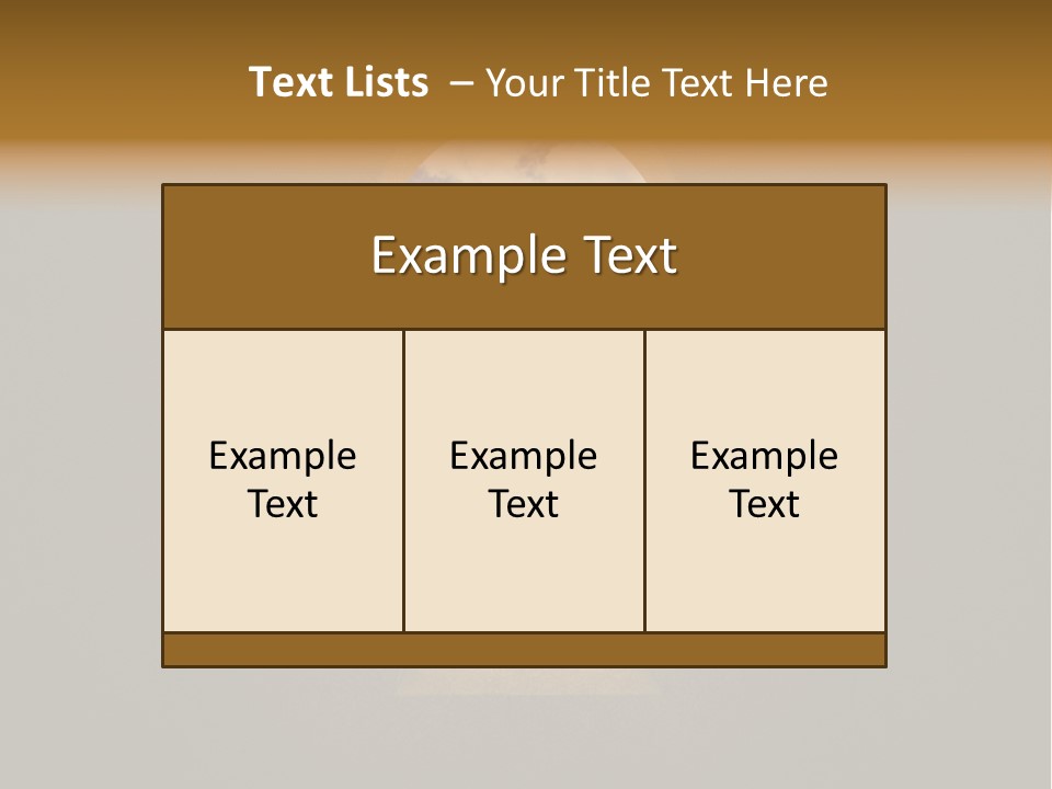 Real Chance Sunny PowerPoint Template
