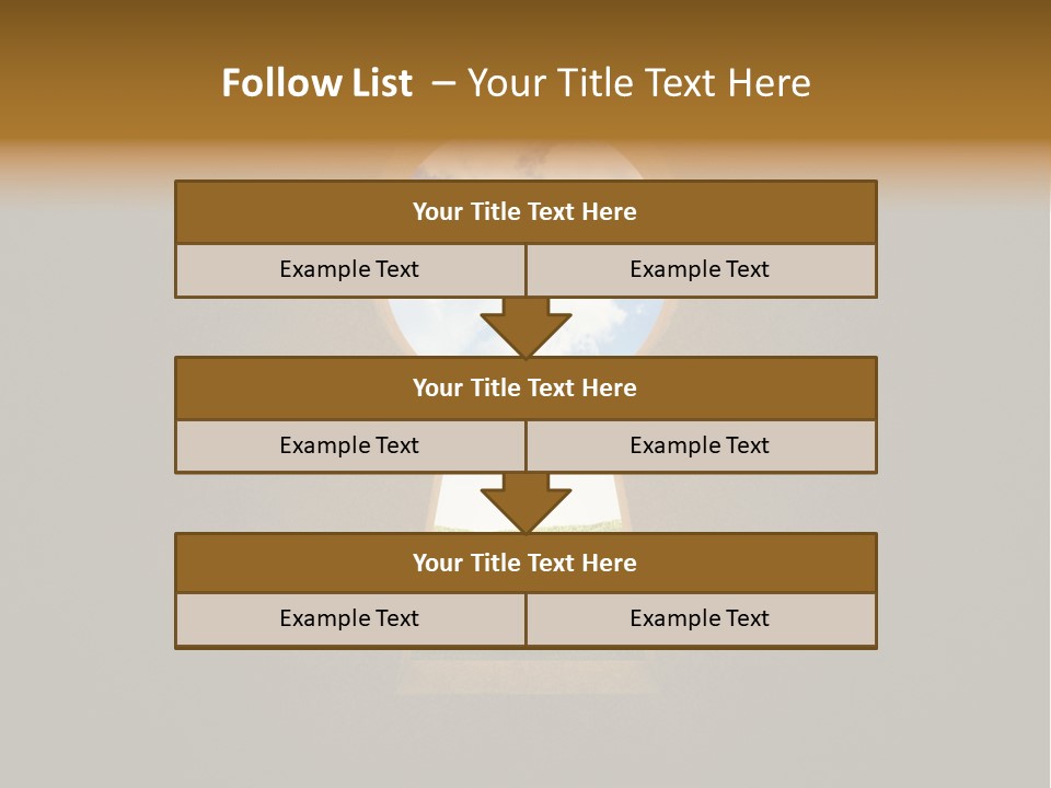 Real Chance Sunny PowerPoint Template