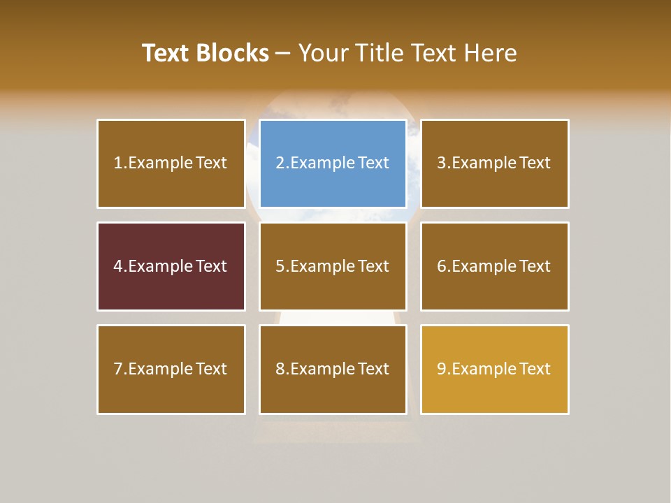 Real Chance Sunny PowerPoint Template