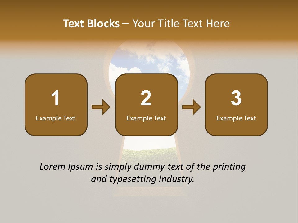 Real Chance Sunny PowerPoint Template