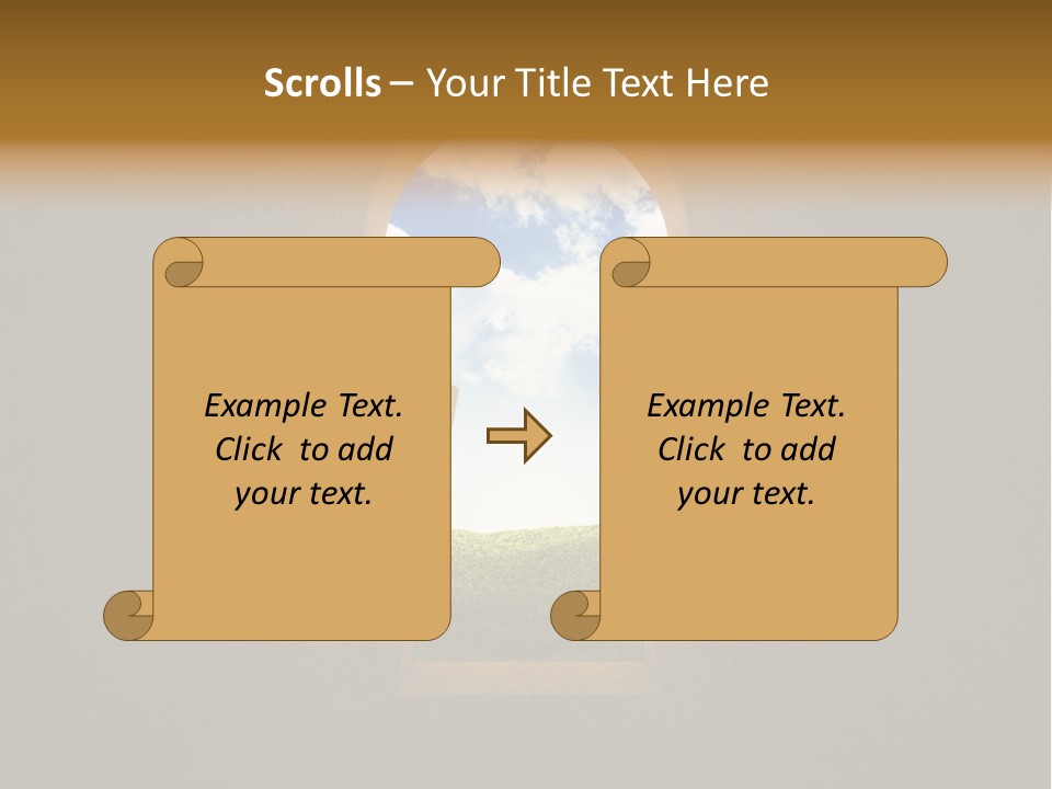 Real Chance Sunny PowerPoint Template