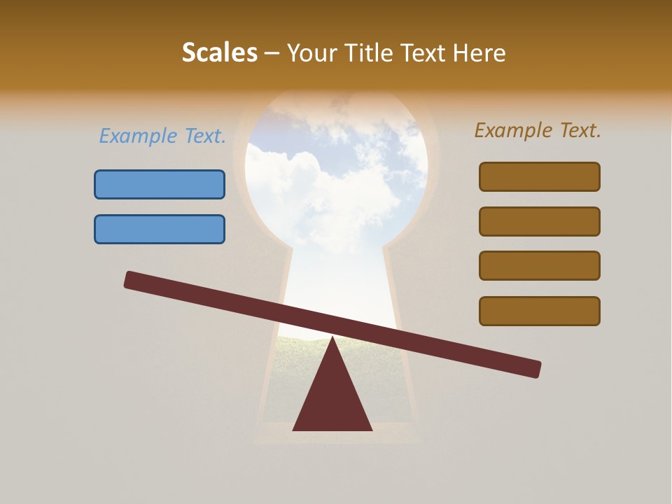 Real Chance Sunny PowerPoint Template