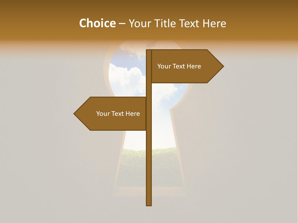 Real Chance Sunny PowerPoint Template