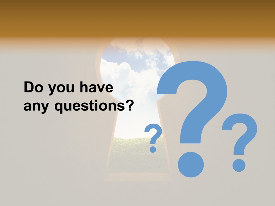 Real Chance Sunny PowerPoint Template