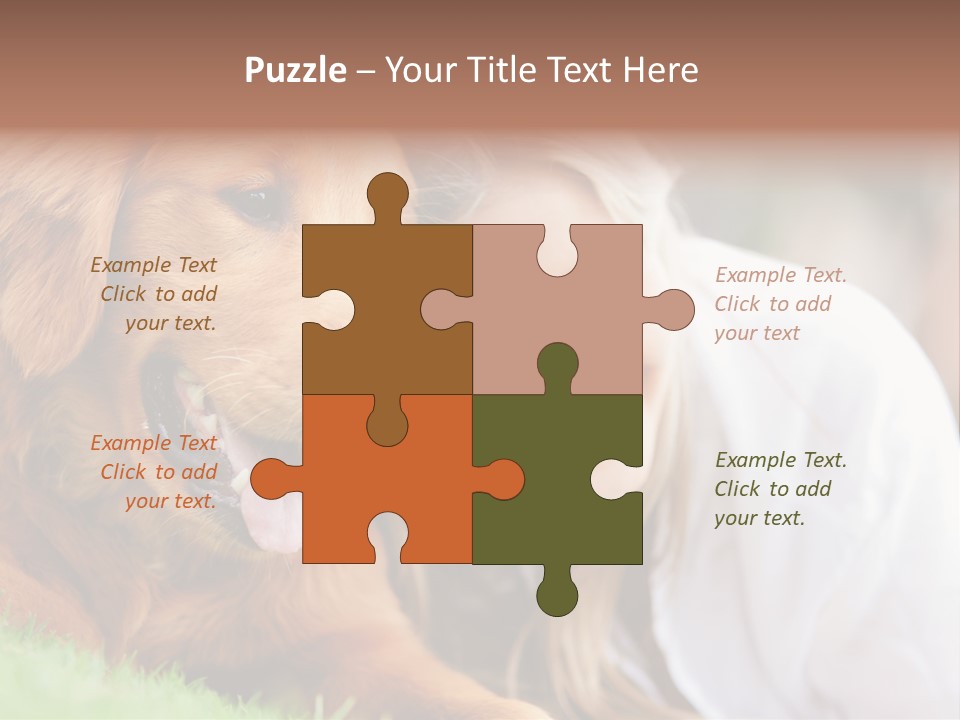 Animal Female Attractive PowerPoint Template