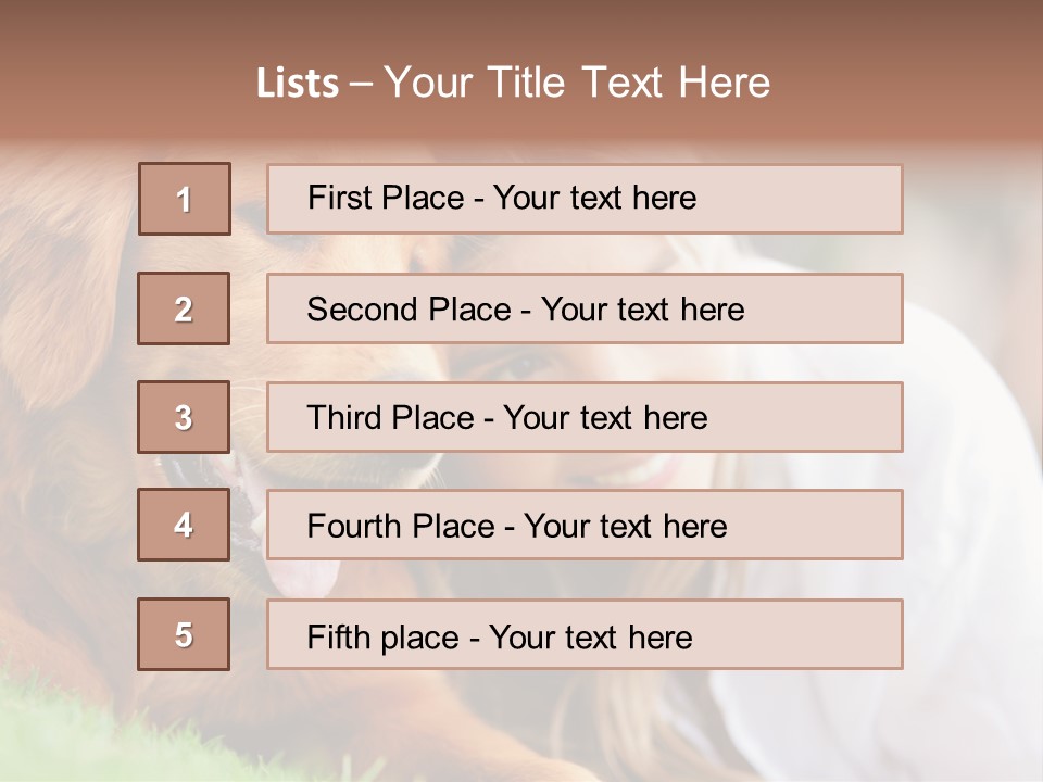 Animal Female Attractive PowerPoint Template