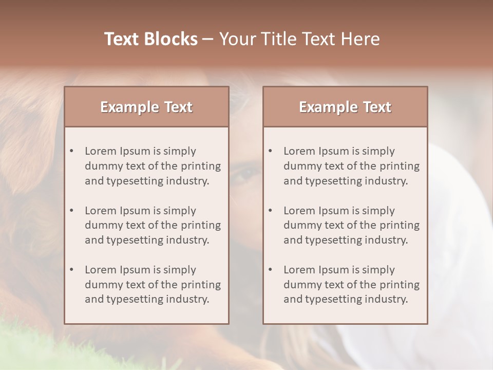 Animal Female Attractive PowerPoint Template