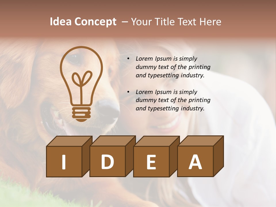 Animal Female Attractive PowerPoint Template