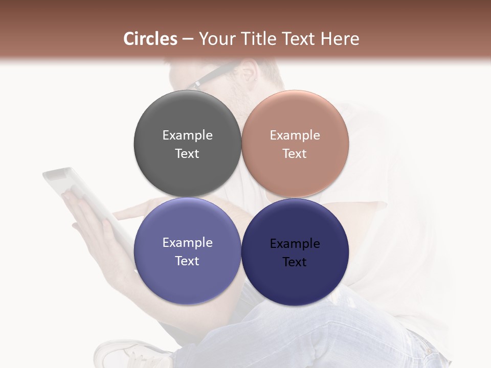 Young Digital Laptop PowerPoint Template