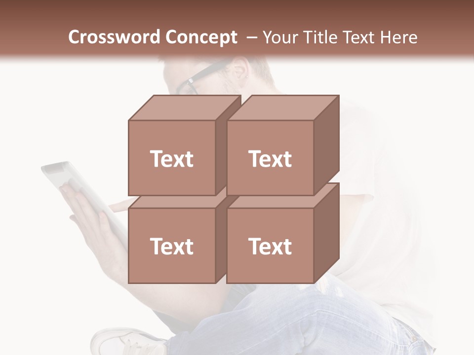 Young Digital Laptop PowerPoint Template