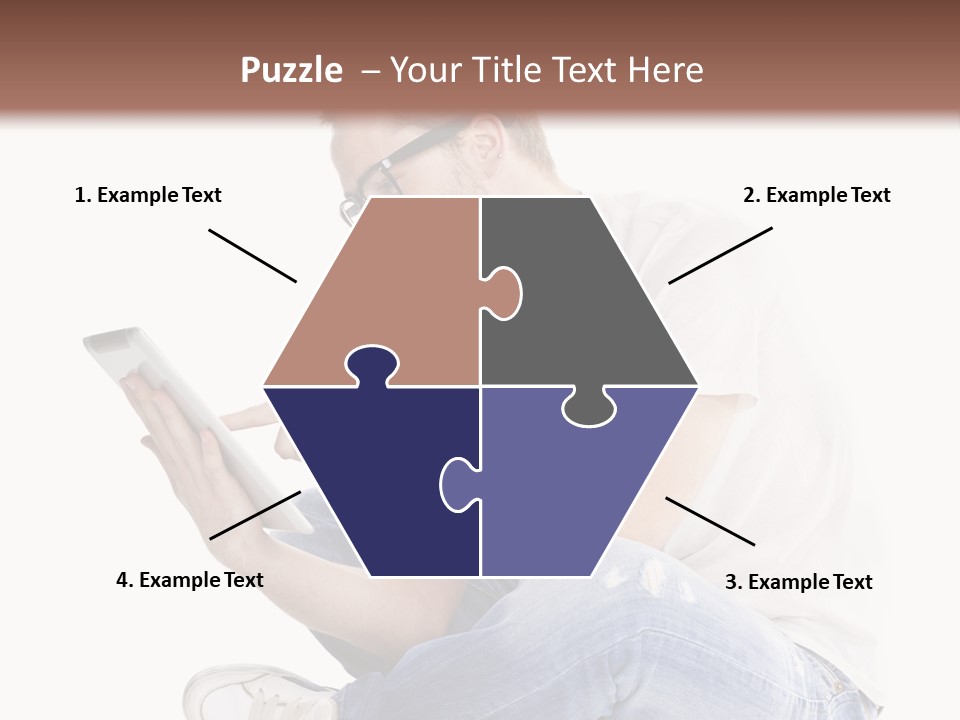 Young Digital Laptop PowerPoint Template