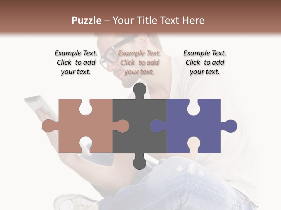 Young Digital Laptop PowerPoint Template