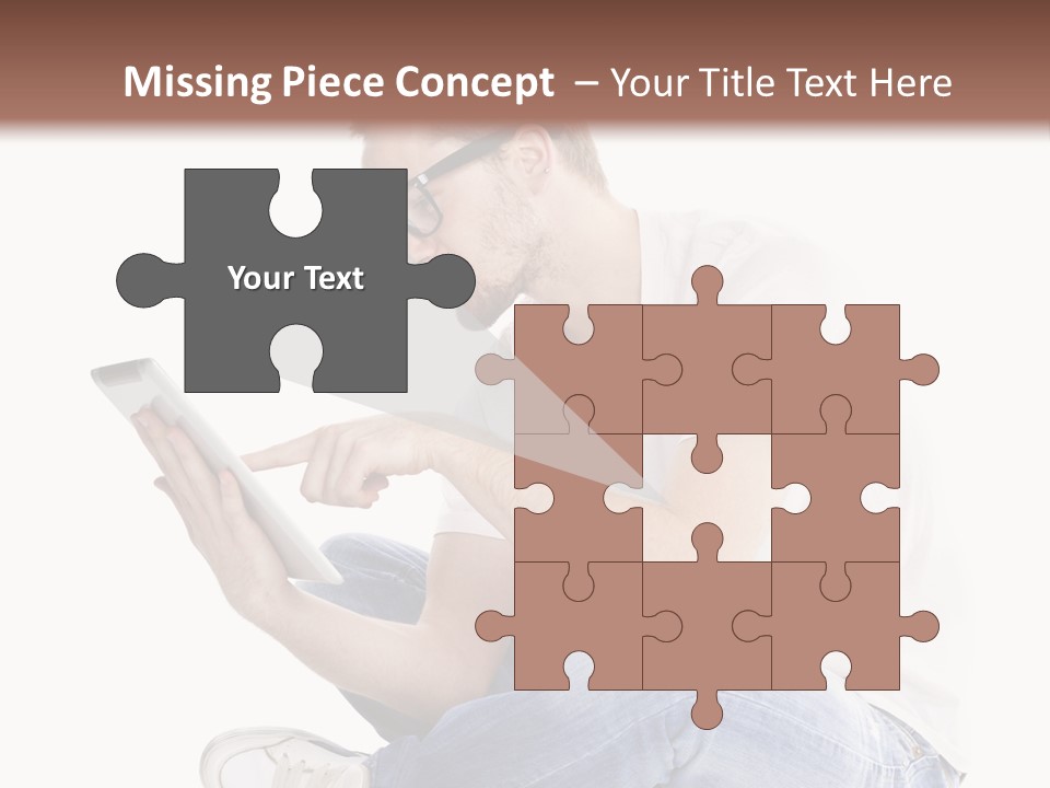 Young Digital Laptop PowerPoint Template