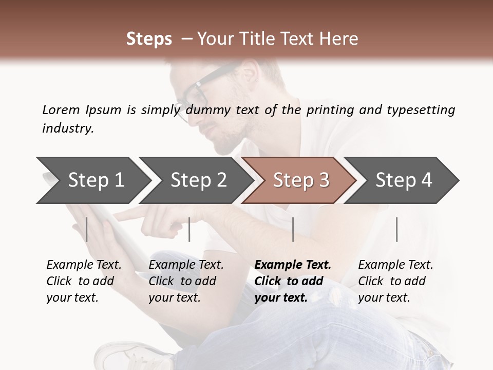 Young Digital Laptop PowerPoint Template