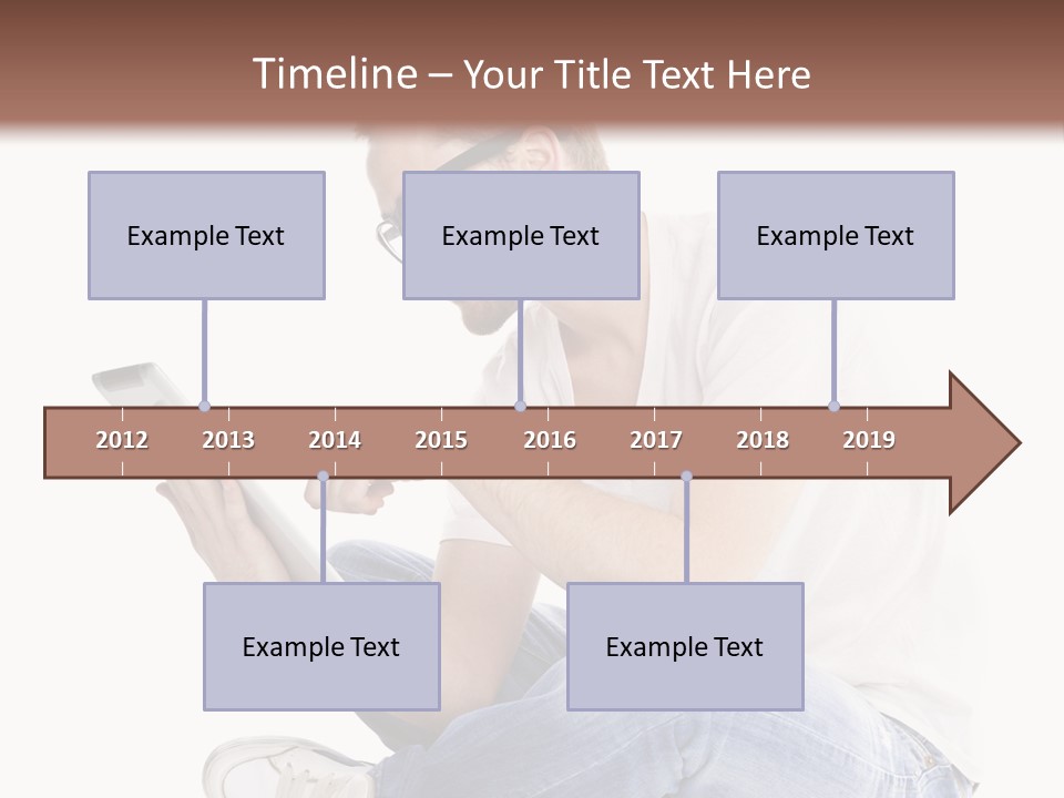 Young Digital Laptop PowerPoint Template