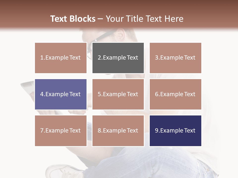 Young Digital Laptop PowerPoint Template