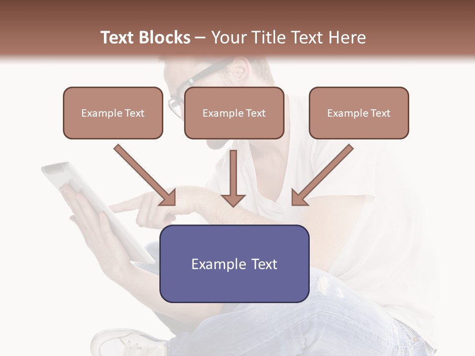 Young Digital Laptop PowerPoint Template