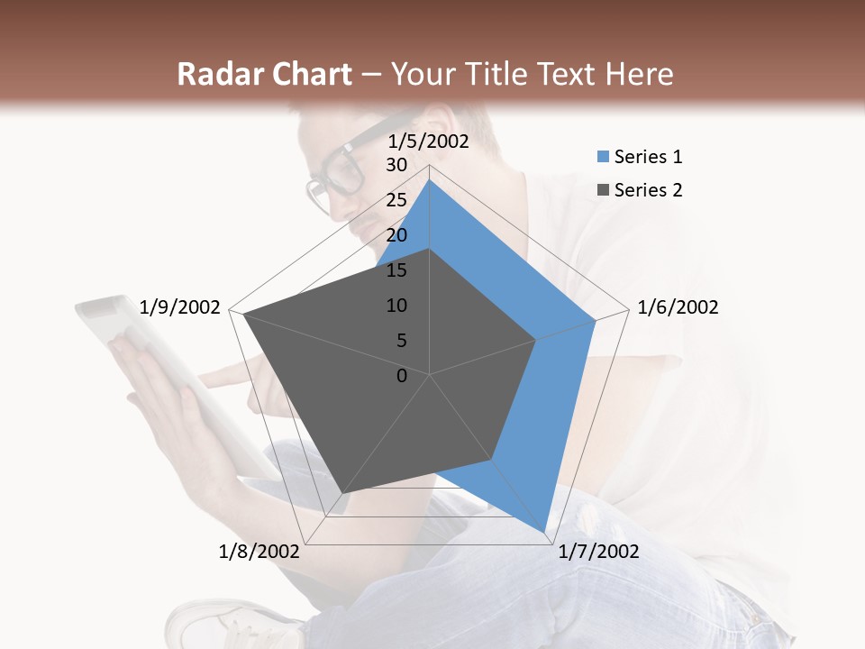 Young Digital Laptop PowerPoint Template