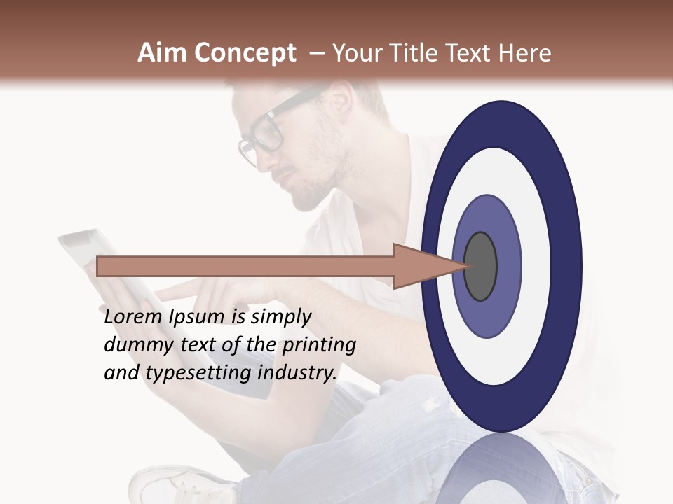 Young Digital Laptop PowerPoint Template