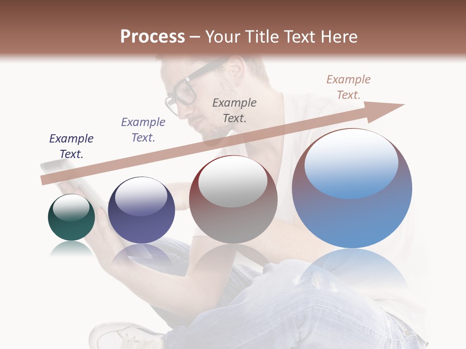 Young Digital Laptop PowerPoint Template