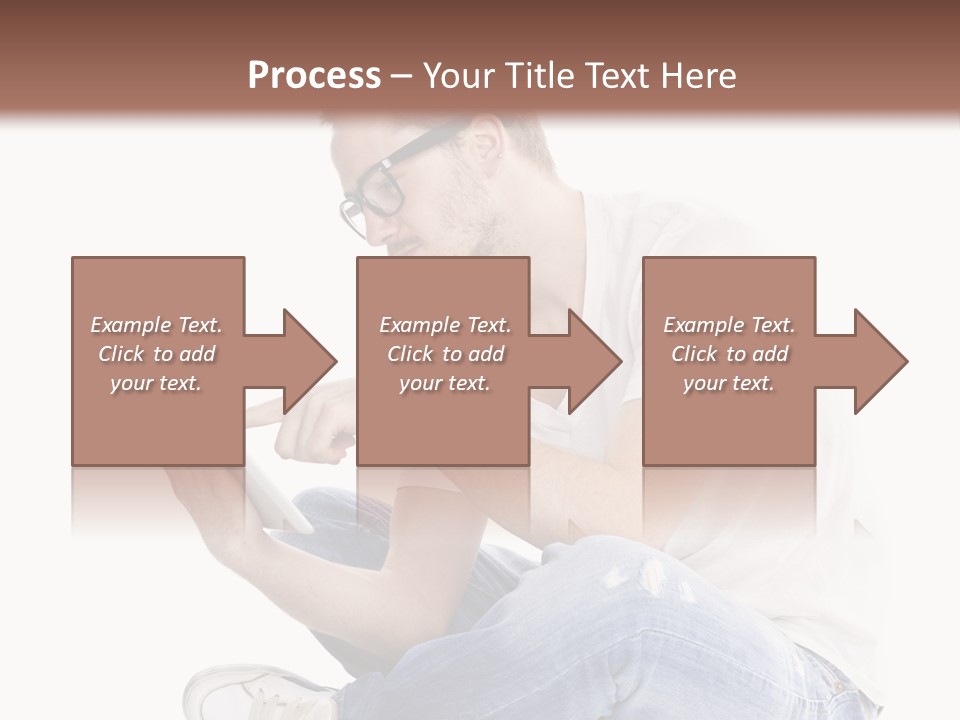 Young Digital Laptop PowerPoint Template