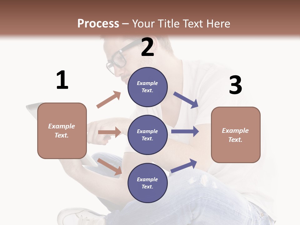 Young Digital Laptop PowerPoint Template