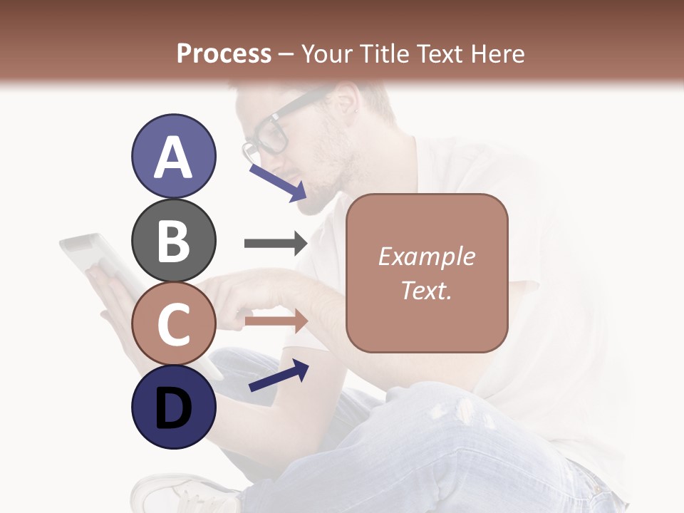 Young Digital Laptop PowerPoint Template