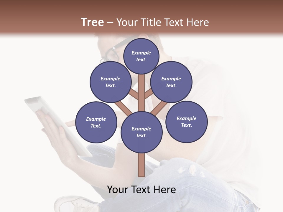 Young Digital Laptop PowerPoint Template