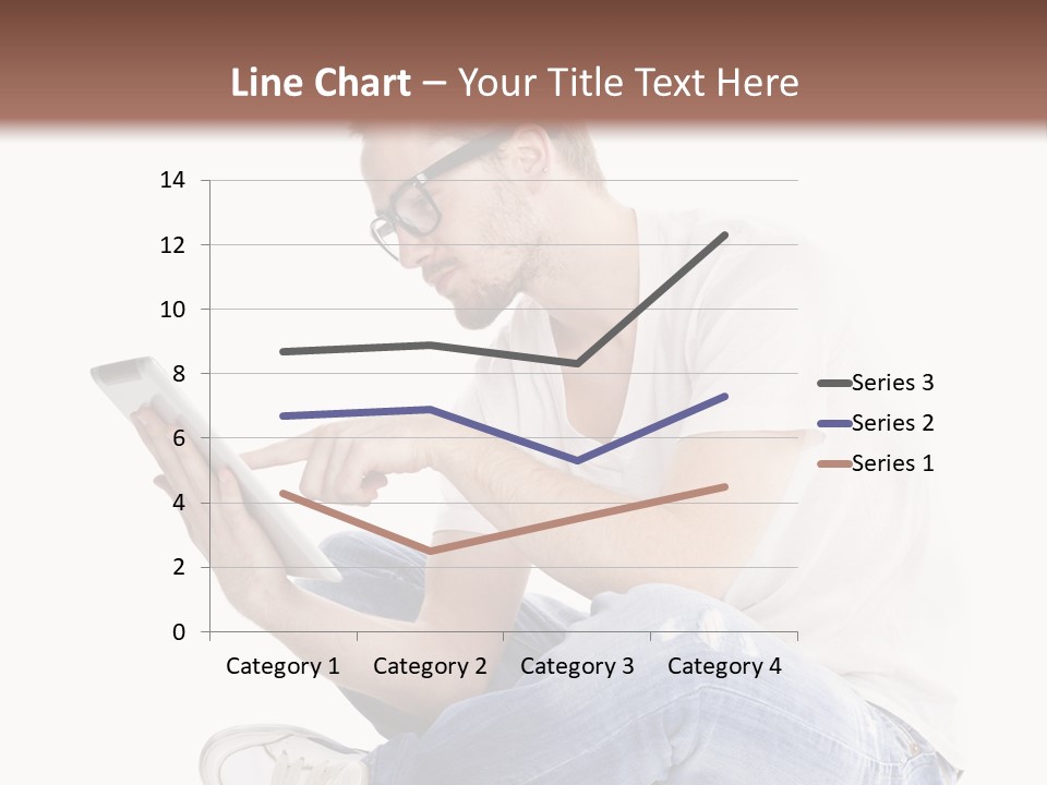 Young Digital Laptop PowerPoint Template
