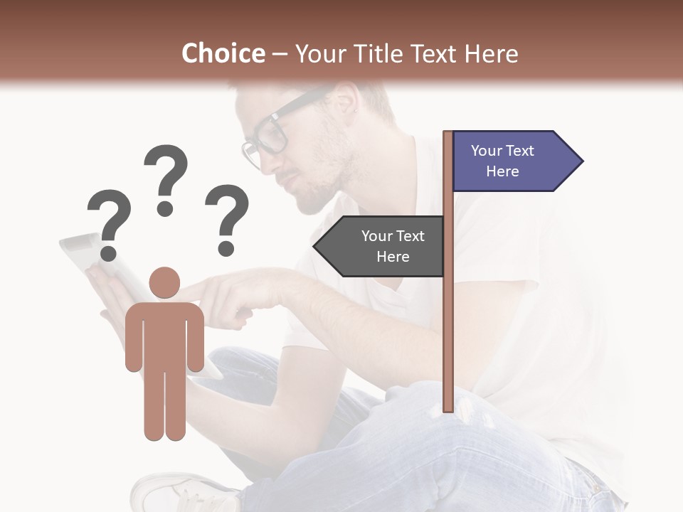 Young Digital Laptop PowerPoint Template