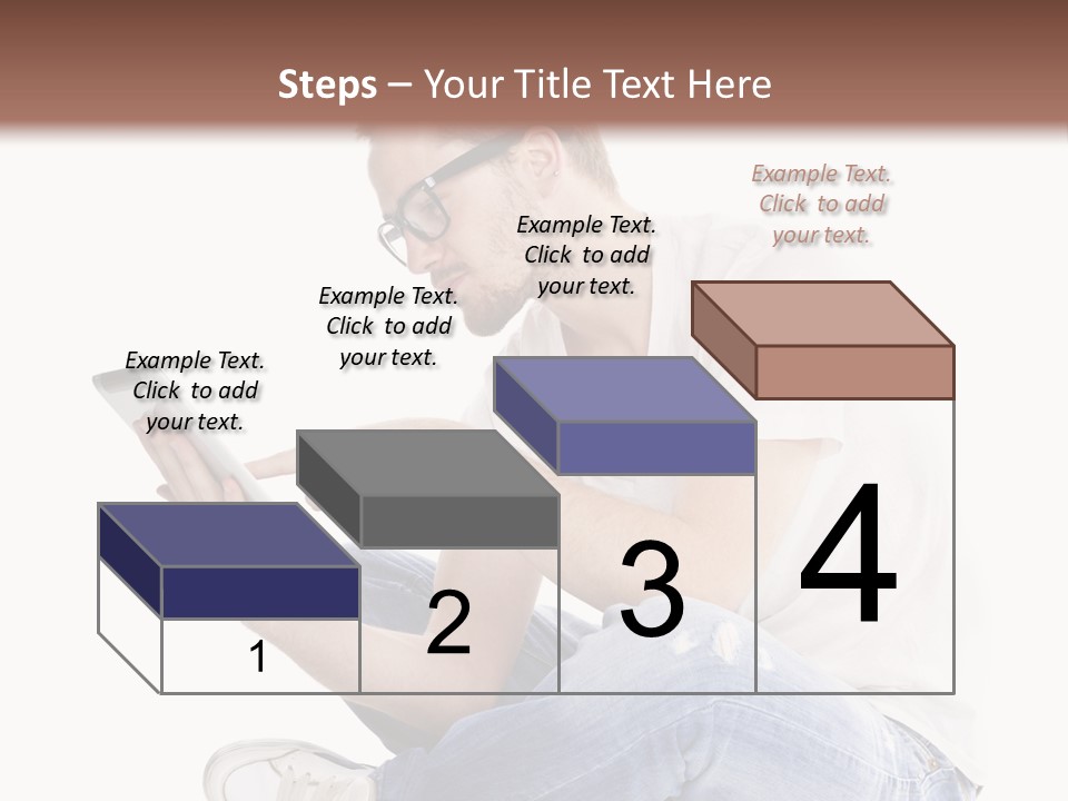 Young Digital Laptop PowerPoint Template