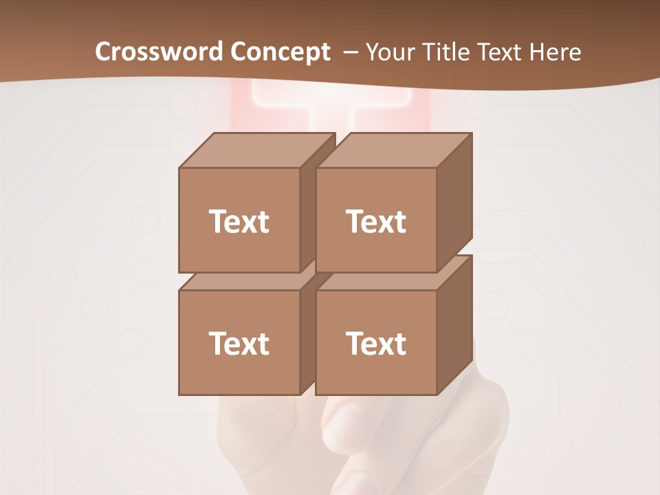 Rescue Holography Computer PowerPoint Template