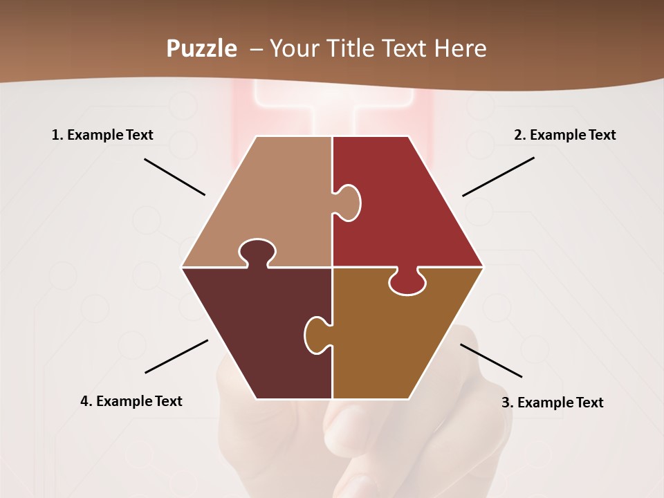 Rescue Holography Computer PowerPoint Template