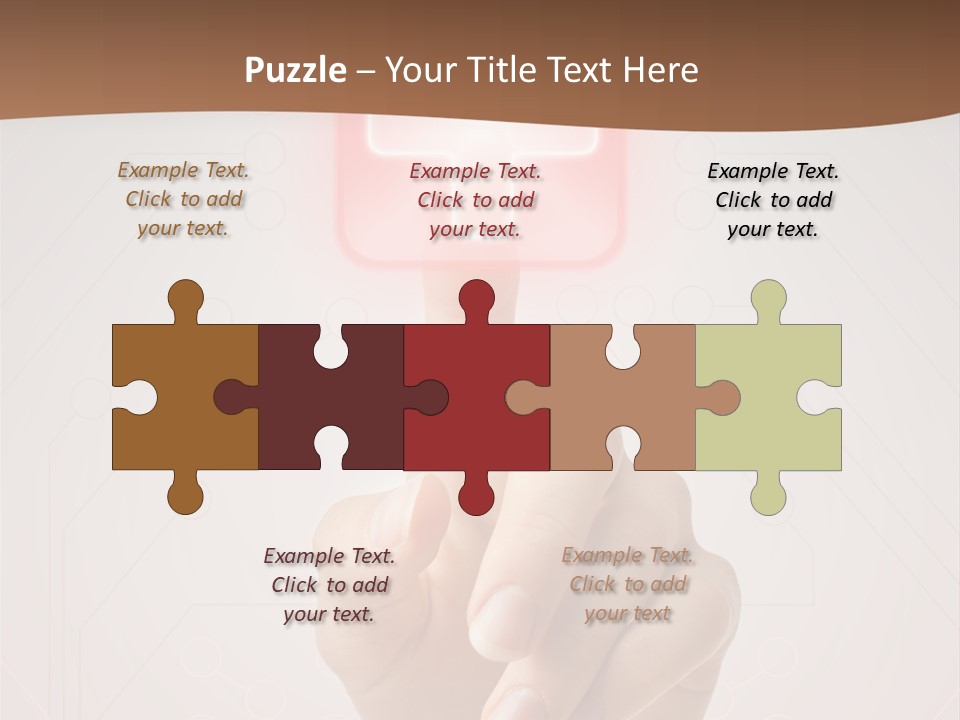 Rescue Holography Computer PowerPoint Template