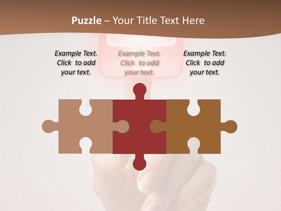 Rescue Holography Computer PowerPoint Template