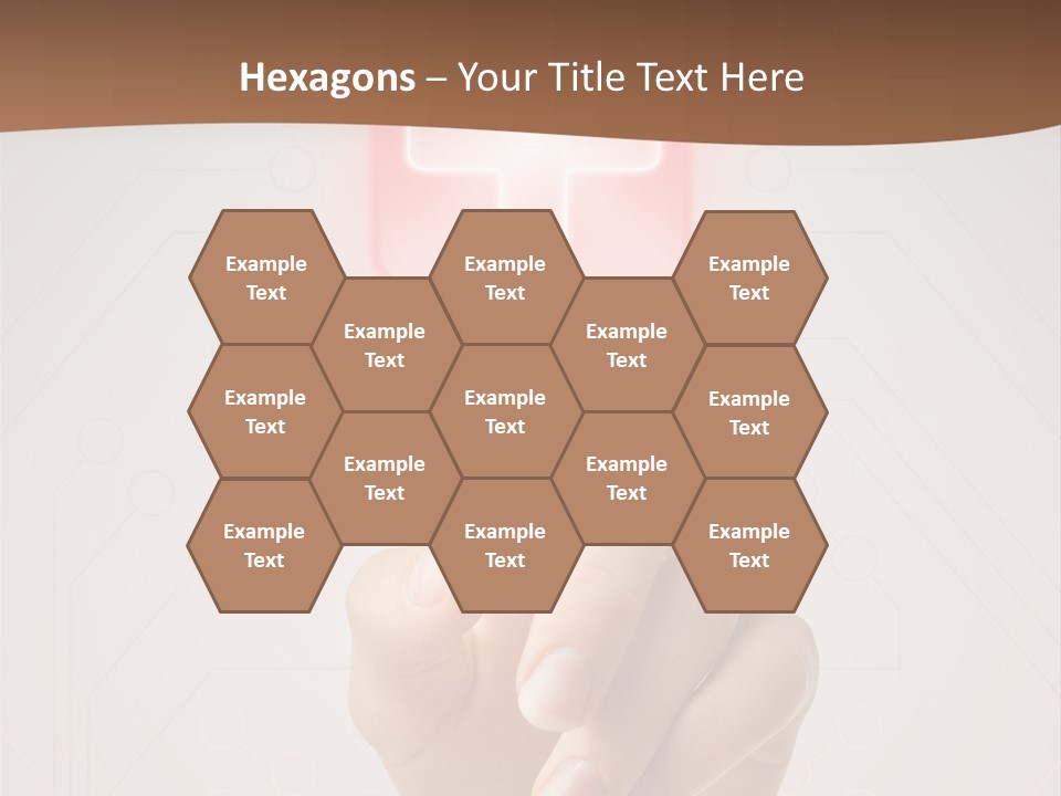 Rescue Holography Computer PowerPoint Template