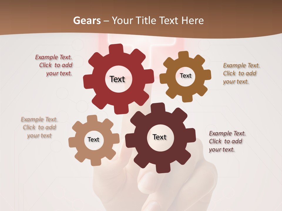 Rescue Holography Computer PowerPoint Template